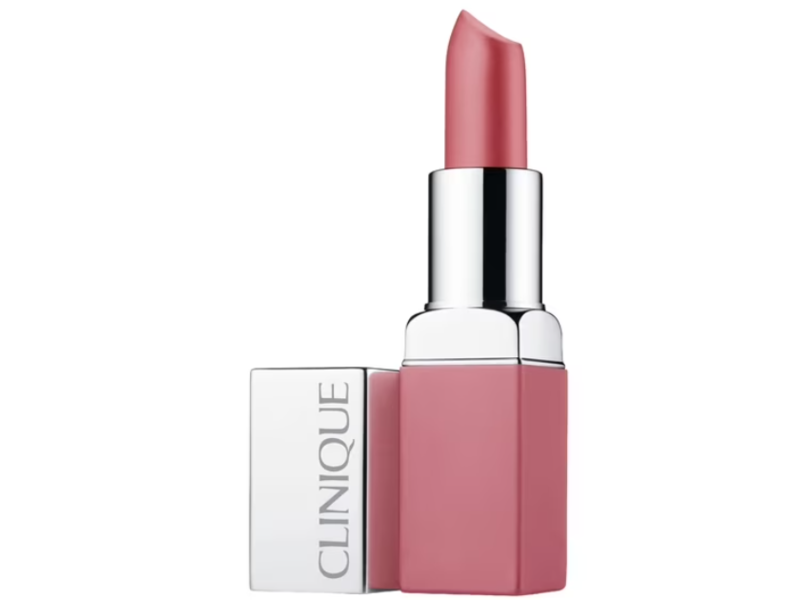 Clinique Pop Matte Lip Colour + Primer, 13 Peony Pop, 0.13 oz/3.9 g