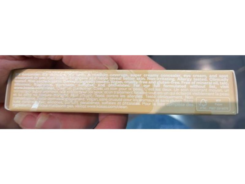 Kosas Revealer Super Creamy + Brightening Concealer & Daytime Eye Cream, 3.5 W, 0.20 fl oz (60 mL)