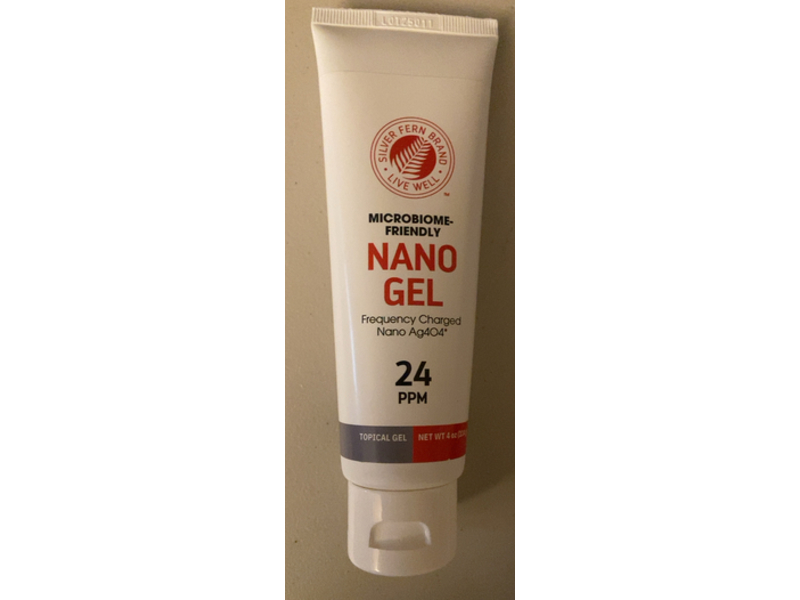 Silver Fern Brand Nano Topical Gel, 4 oz/114 g