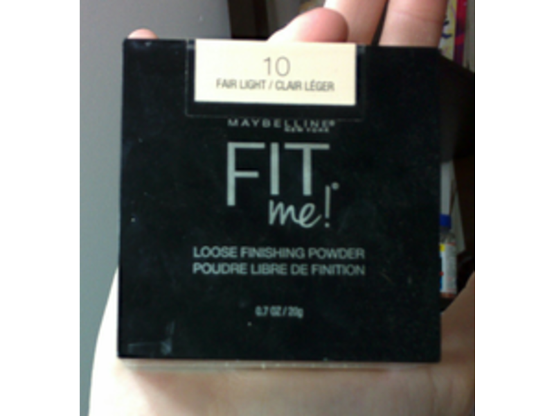 Maybelline New York Fit Me! Loose Finishing Powder, 10 Fair Light, 0.7 oz/20 g