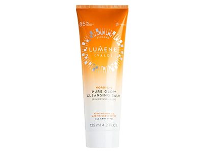Lumene Pure Glow Cleansing Balm, Vitamin C & Arctic Cloudberry, 4.2 fl oz/125 mL