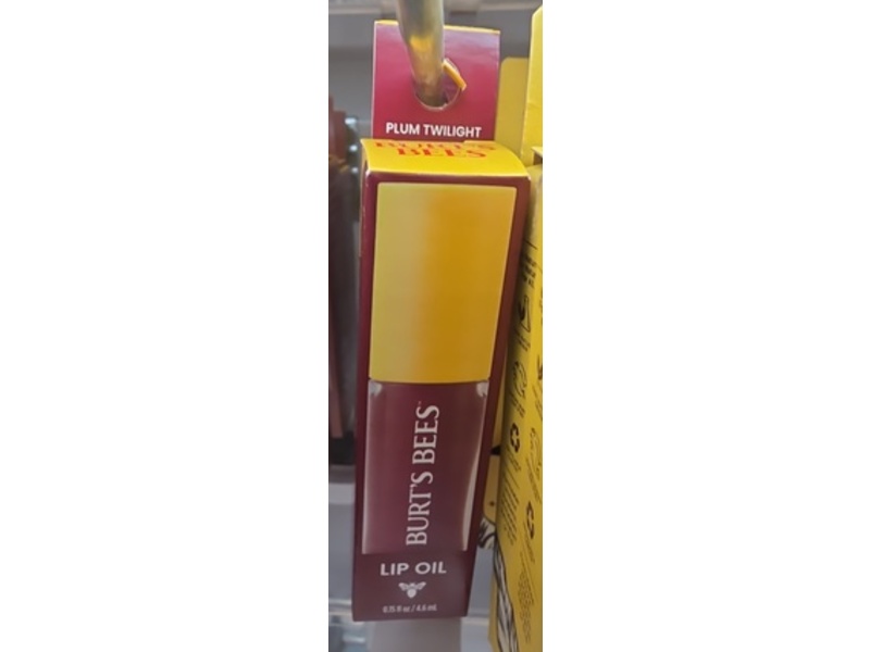 Burt's Bees Lip Oil, Plum Twilight, 0.15 fl oz/4.6 mL