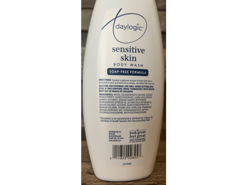 Daylogic Sensitive Skin Body Wash, 22 fl oz/650 mL