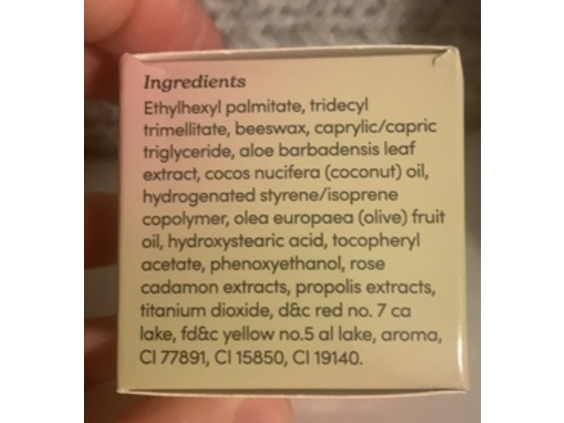 Honeybalm Lip Balm, Rose Cardamom, 0.23 oz/6.5 g