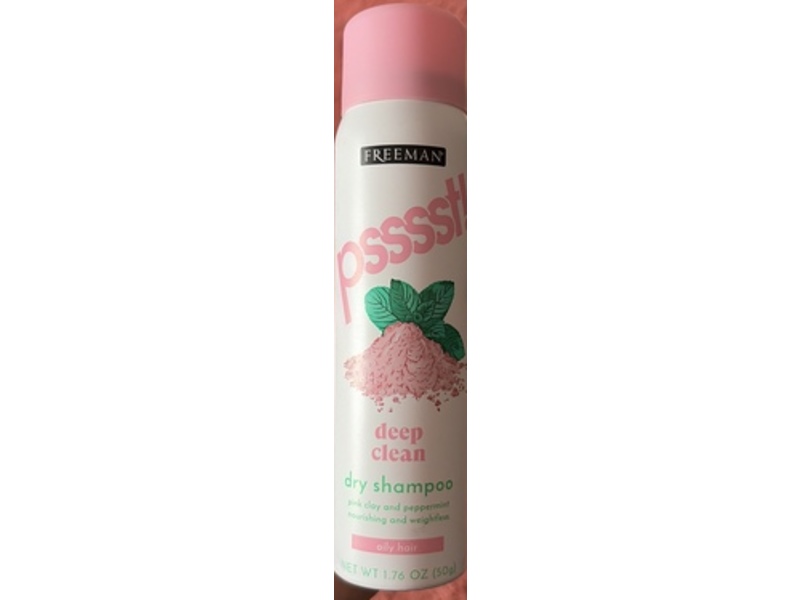 FREEMAN Psssst! Deep Clean Dry Shampoo, 1.76 oz/50 g, Pack Of 6