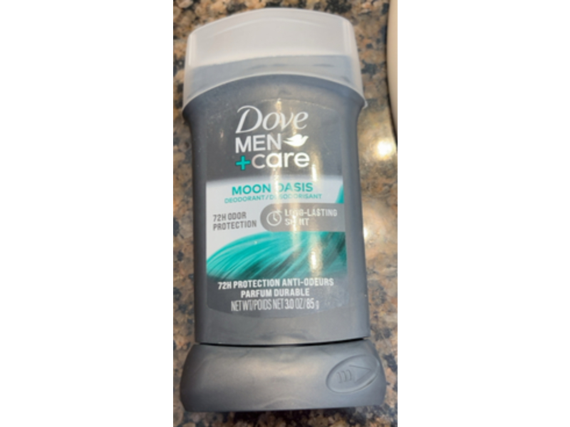 Dove Men + Care 72h Odor Protection Deodorant, Moon Oasis, 3.0 oz/85 g, Pack Of 4