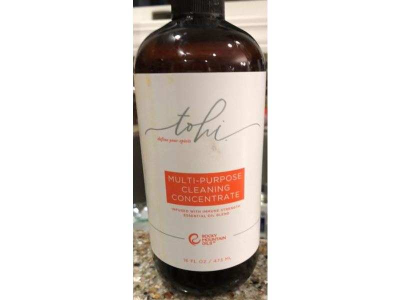 Rocky Mountain Oils Tohi Multi Purpose Cleaning Concentrate, 16 fl oz / 473 ml