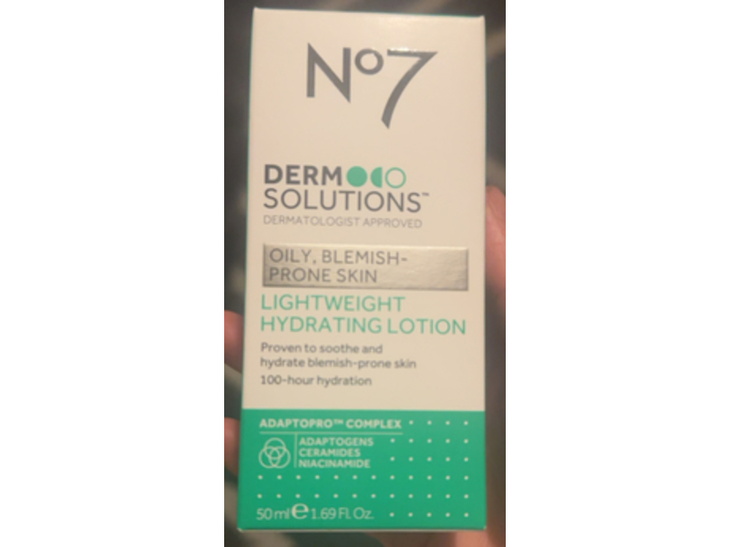 No7 Derm Solutions Lightweight Hydrating Lotion, 1.69 oz/50 mL