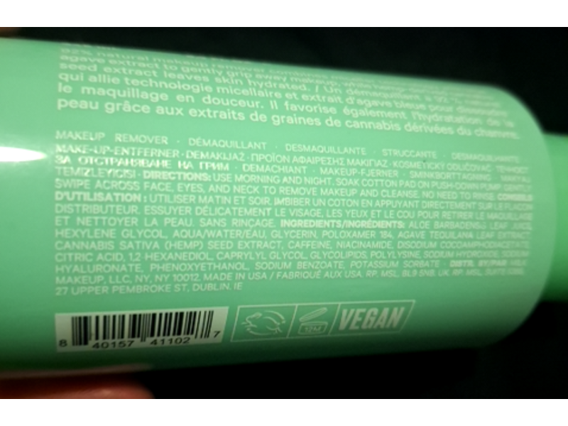 Milk Makeup Hydro Ungrip Makeup Remover & Cleansing Water,