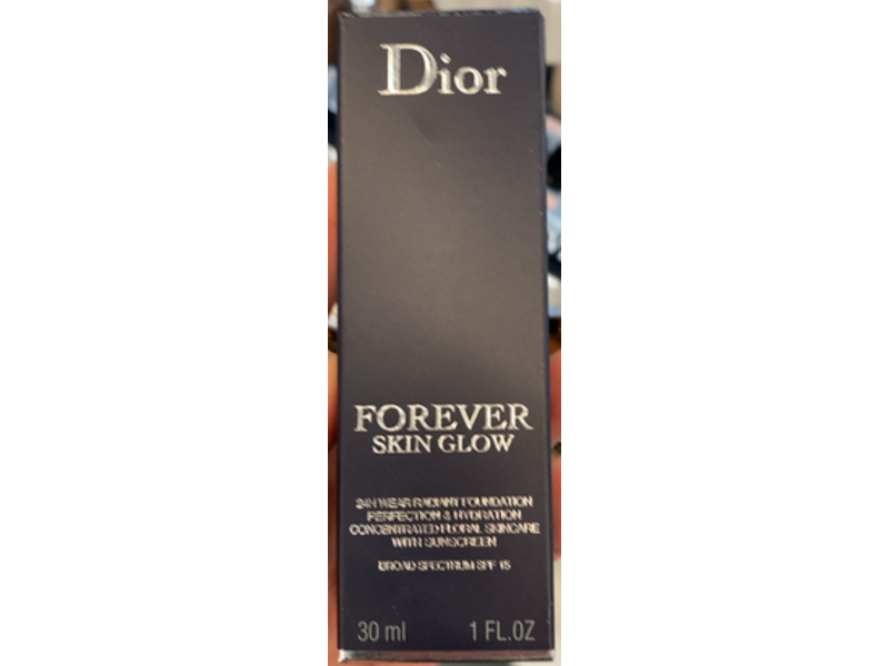 Dior Forever Skin Glow Foundation, 2N Neutral, SPF 15, 1 fl oz/30 mL