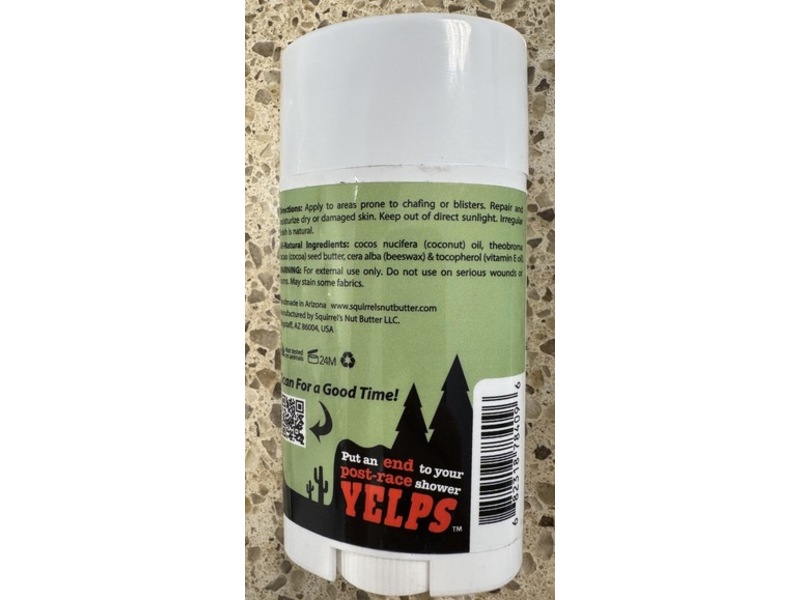 Squirrel's Nut Butter Anti-Chafe Salve, 2.7 oz/76 g