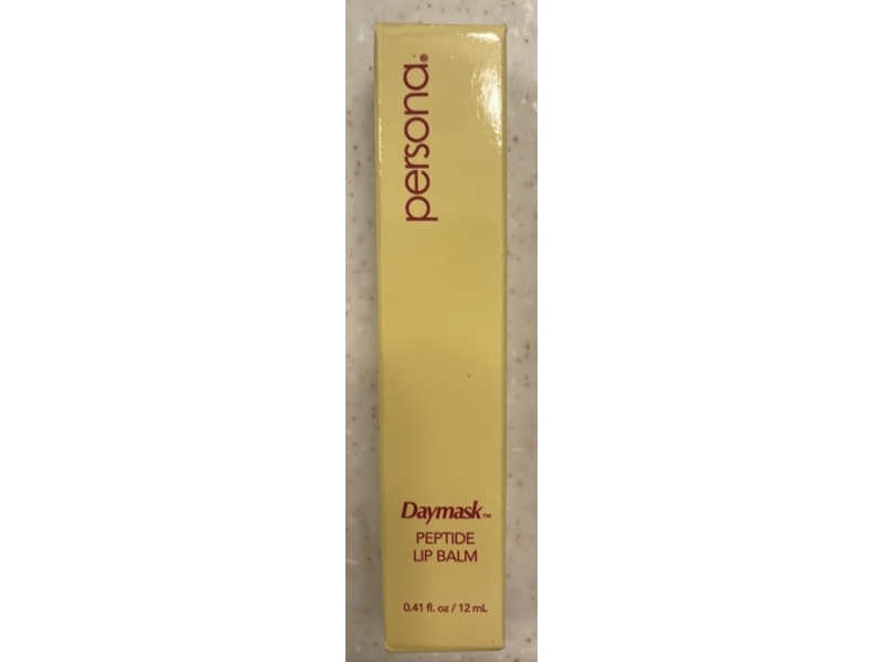 Persona Daymask Peptide Lip Balm, Pomegranate, 0.41 fl oz/12 mL