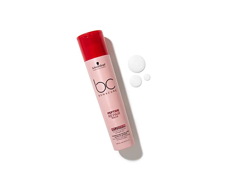 Schwarzkopf BC Bonacure Peptide Repair Rescue Deep Nourishing Micellar Shampoo, 8.5 fl oz