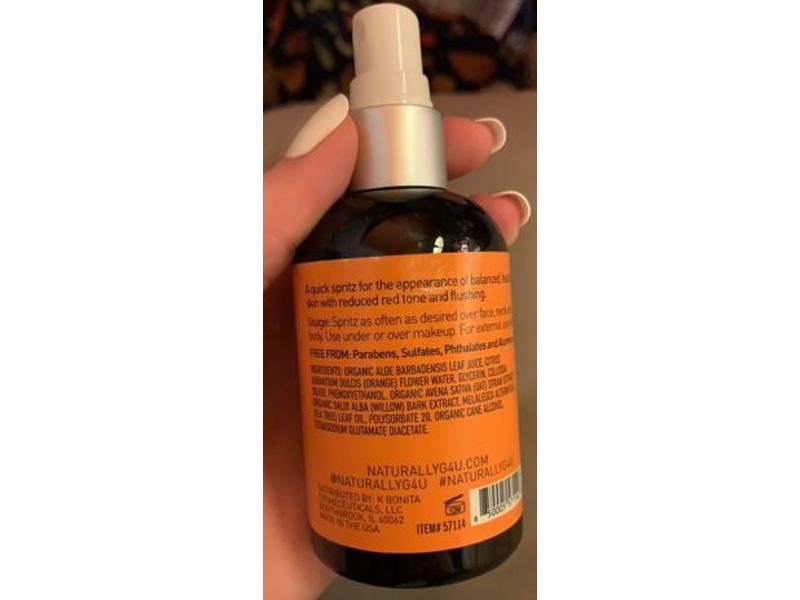 Naturally G4U Balance & Boost Mist, 4 fl oz / 118 mL