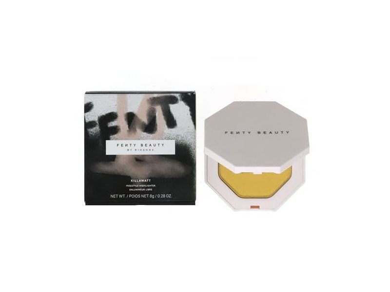 Fenty Beauty Killawatt Freestyle Highlighter, Trophy Wife 3D Hyper Metallic Gold, 0.28 oz/8 g