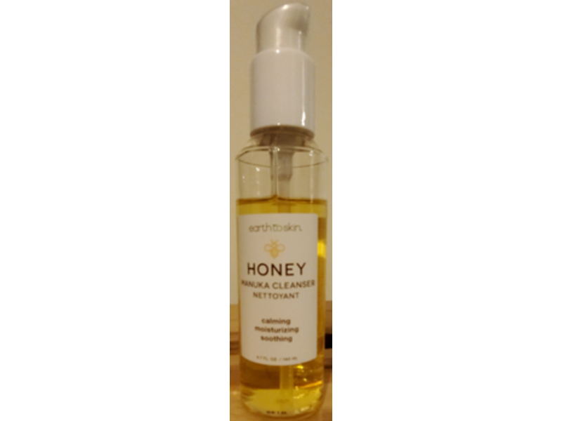 Earth To Skin Honey Manuka Cleanser, 4.74 fl oz/140 mL