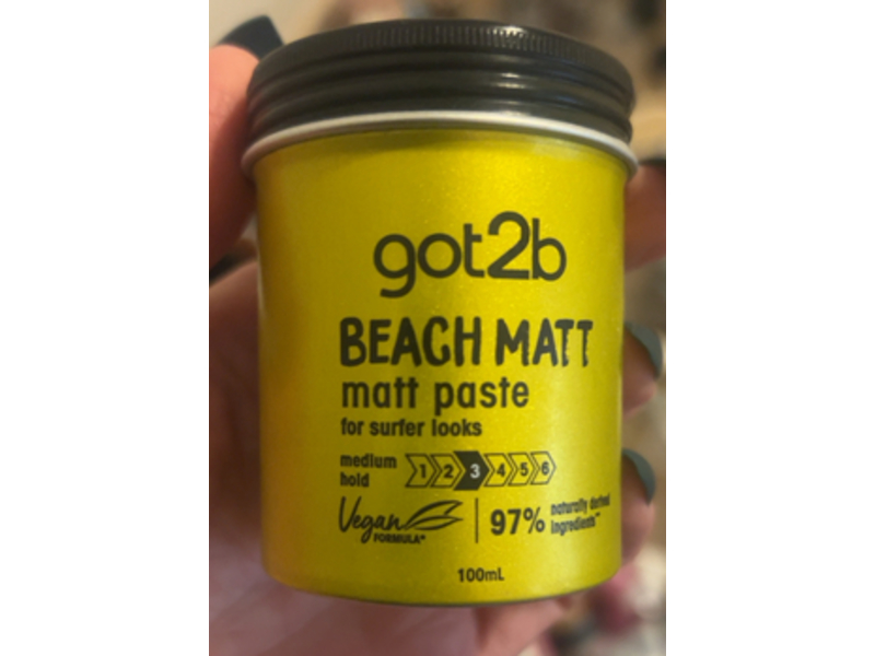 Got2b Beach Matt Paste, Medium Hold 3, 100 mL