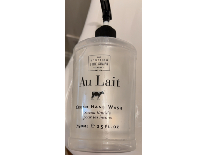 Au Lait Creme Hand Wash, Savlon Liquid, 25 fl oz/750 mL
