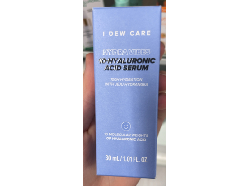 I Dew Care Hydra Vibes Serum, 10-Hyaluronic Acid, 1.01 fl oz/30 mL