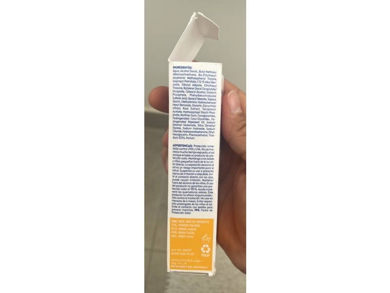 Nivea Sun Protector Solar Facial Sunscreen, SPF 50, 50 mL