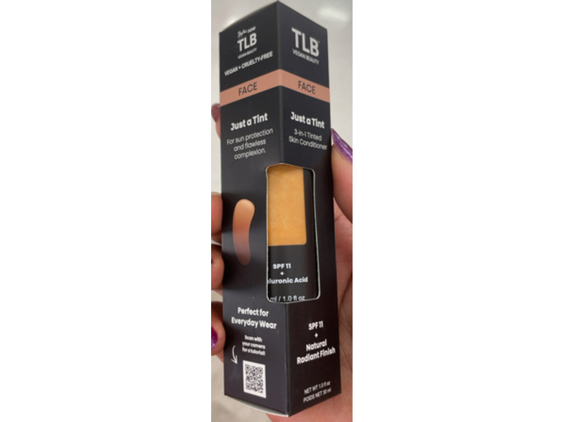 The Lip Bar Just a Tint 3-in-1 Tinted Skin Conditioner , SPF 11, Beige Bombshell, 1.0 fl oz/30 mL