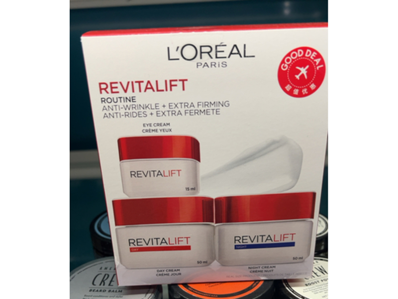 L'Oreal Paris Revitalift Routine Anti-Wrinkle+Extra Firming Eye Cream+ Day & Night Cream