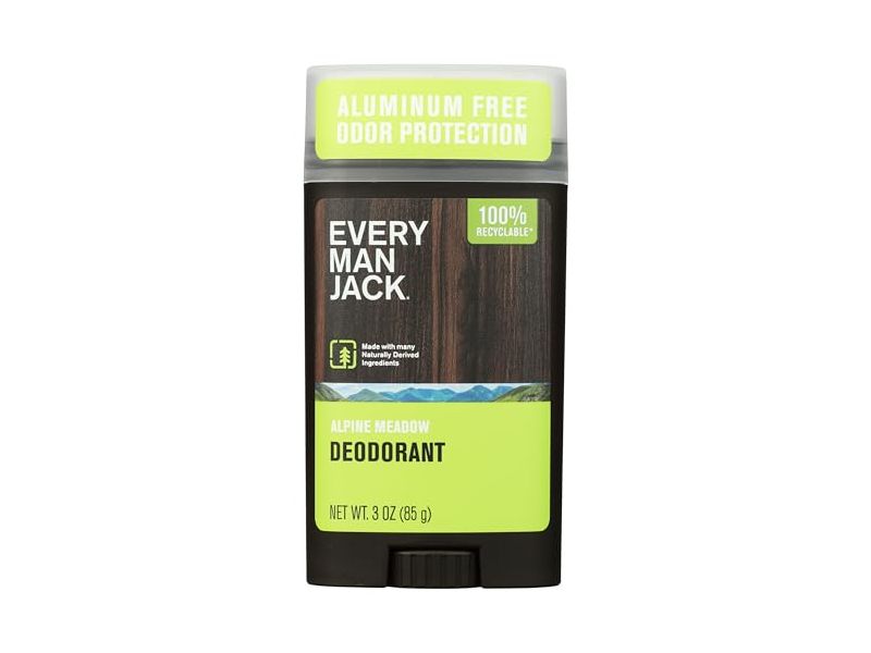 Every Man Jack Deodorant, Alpine Meadow, 3 fl oz/85 g
