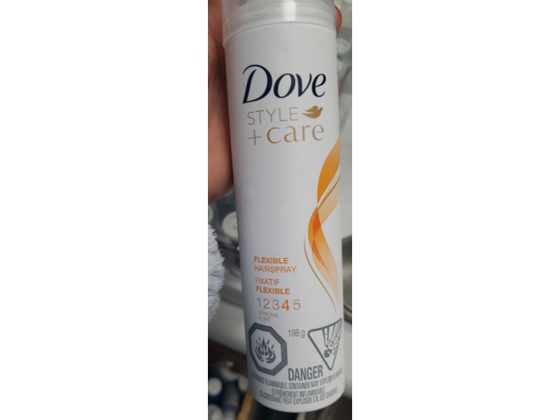 Dove Style + Care Flexible Hairspray, 7 oz/198 g, Pack Of 6