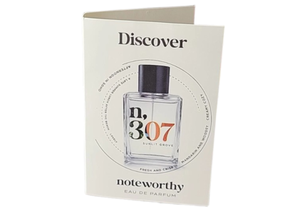 Noteworthy Scents Eau De Parfum, n 307 Sunlit Grove, 1.5 mL