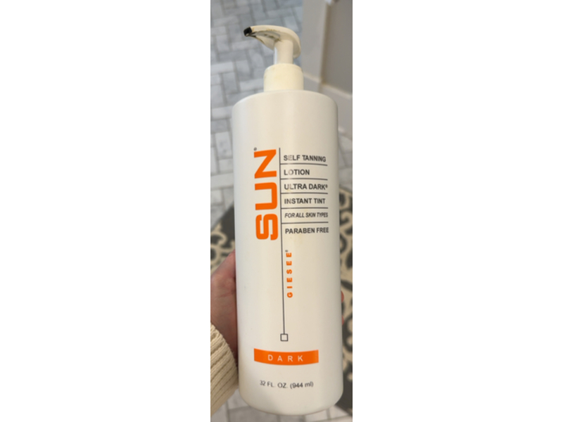 Sun Laboratories Giesee Self Tanning Lotion, Dark, 32 fl oz/944 mL