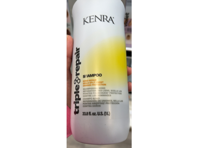 Kenra Triple Repair Shampoo, 33.8 fl oz/1 L
