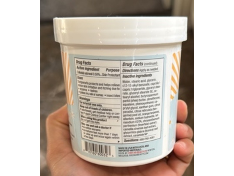 First Aid Beauty Ultra Repair Cream, Winter Citrus, 14 fl oz/396.8 g