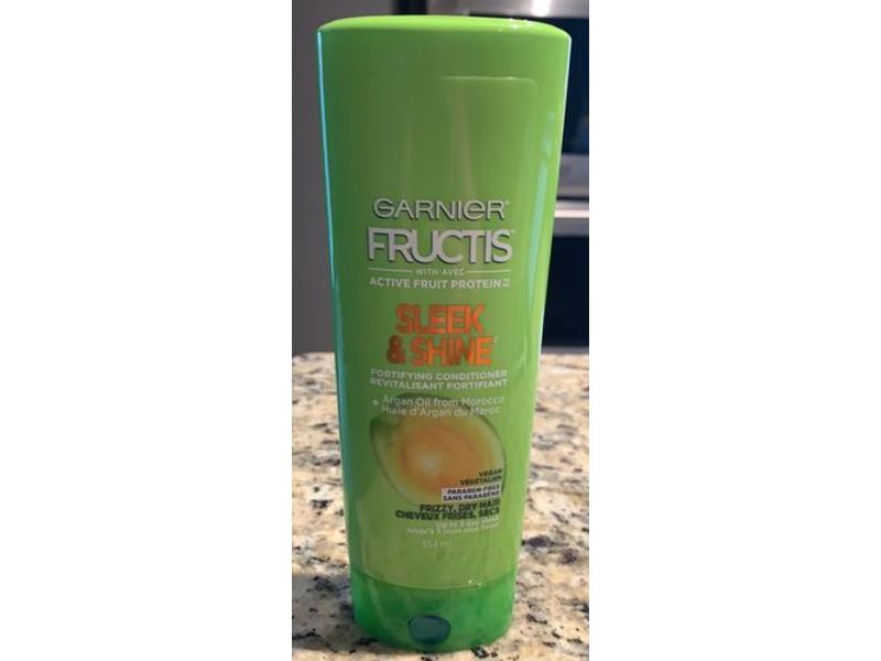 Garnier Fructis Sleek & Shine Conditioner, 12 fl oz/354 mL