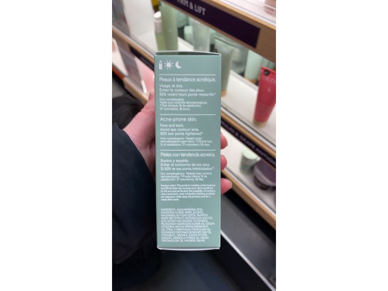 Caudalie Paris Vinopure Serum Infusion Anti-Imperfections, 1 fl oz/30 mL