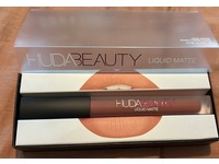 Huda Beauty Liquid Matte Lipstick, Bombshell, 0.14 fl oz/4.2 mL - Image 3