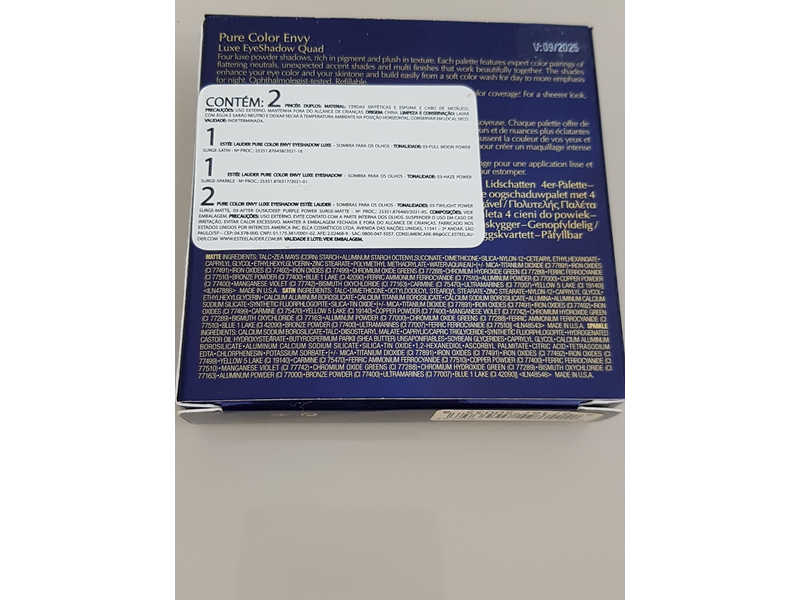 Estee Lauder Pure Color Envy Luxe EyeShadow Quad (03 Aubergine Dream)