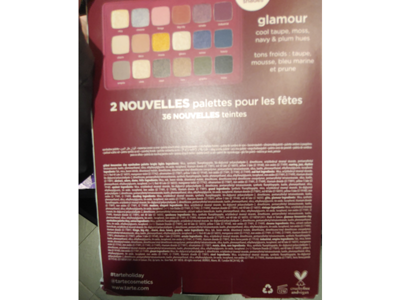Tarte Eyeshadow Palette Wardrobe, Glamour