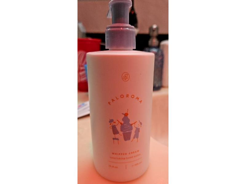 Paloroma Whipped Cream Nourishing Hand Lotion, 10 fl oz/300 mL