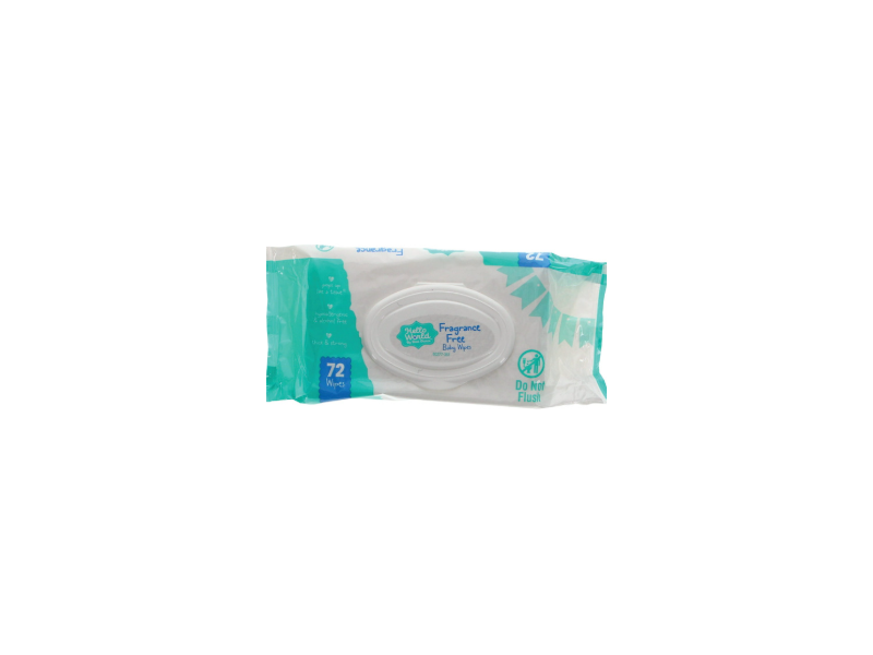 Hello World Baby Wipes, Unscented, 72 Count