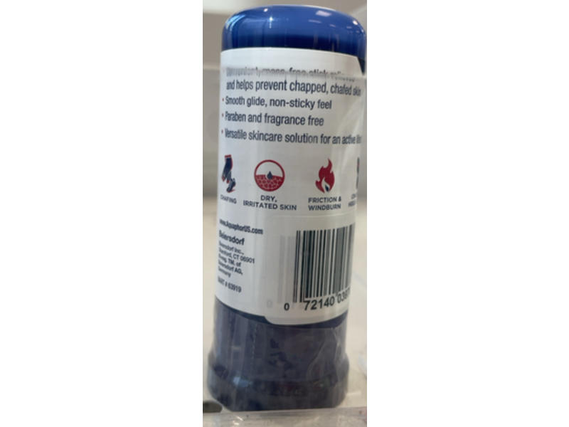 Aquaphor Immediate Relief Healing Balm Stick, Avocado Oil & Shea Butter, 0.65 oz/18.4g