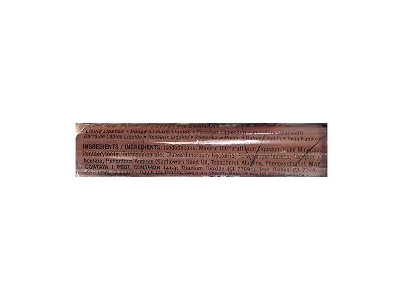 NYX Professional Makeup Lip Lingerie Liquid Lipstick, 06 Push-up, 0.13 oz