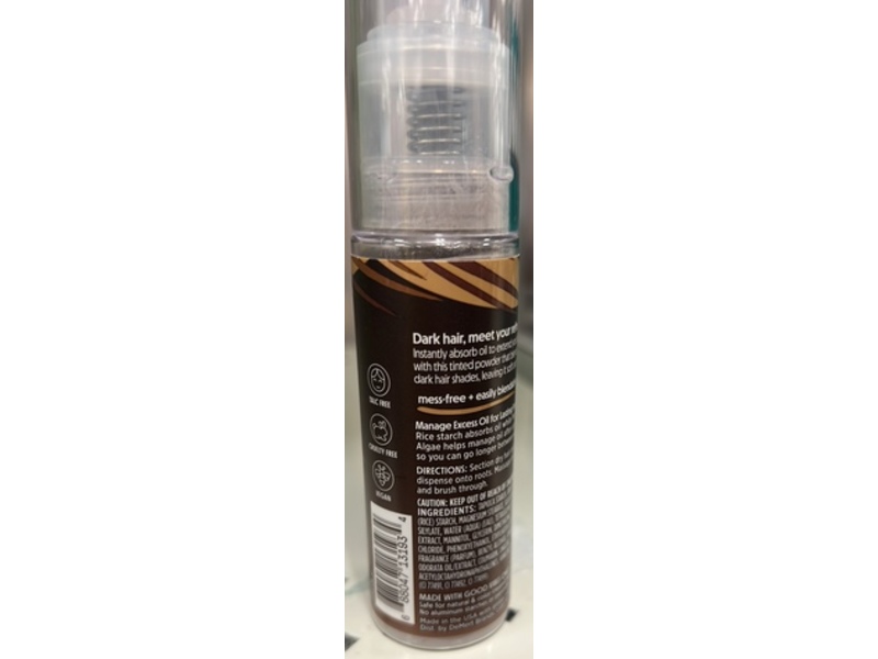 Not Your Mother's Dark Hair Clean Freak Dry Shampoo Powder, Palo Santo, 0.85 oz/24.1 g, Pack Of 2