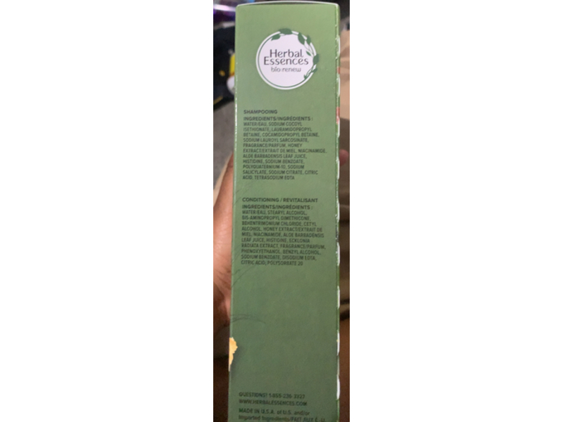 Herbal Essences Bio:Renew Shampoo + Conditioner Set, Honey & Vitamin B, 13.5 fl oz/400 mL