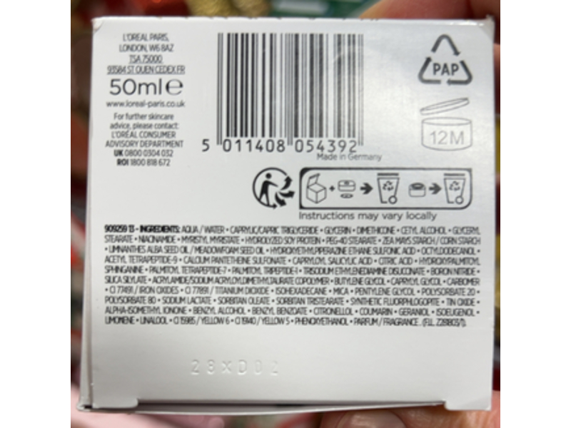 L'Oreal Paris Age Perfect Retightening Cream, Collagen Expert, 1.7 oz/50 mL