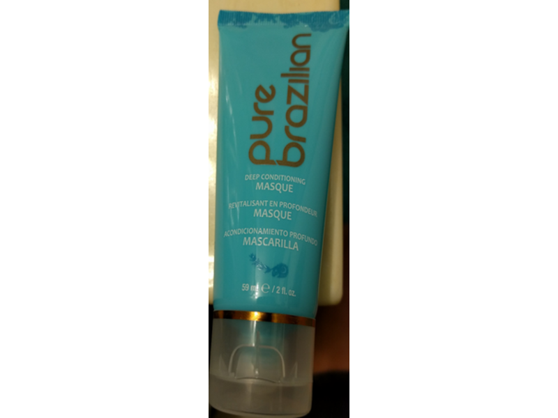 Pure Brazilian Deep Conditioning Mask, 2 fl oz/59 mL