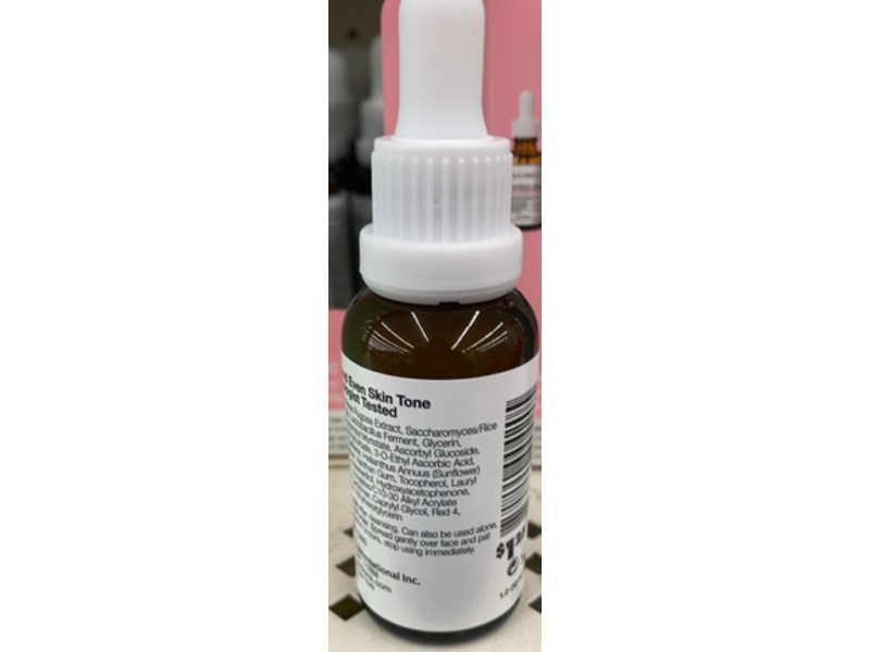 Skin Nutrition Botanical Glow Up Vitamin C + Rose Ferment Antioxidant Serum, 1 oz