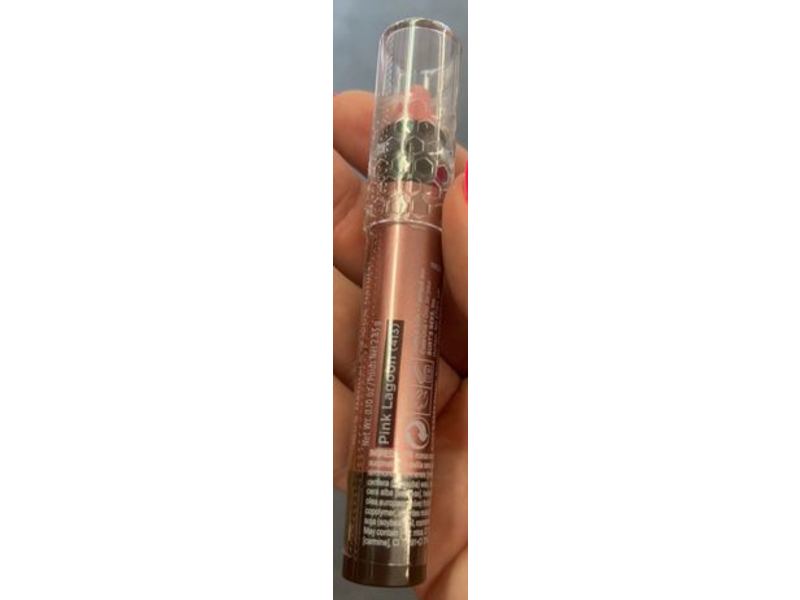 Burt's Bees Gloss Lip Crayon, Pink Lagoon, 0.1 oz