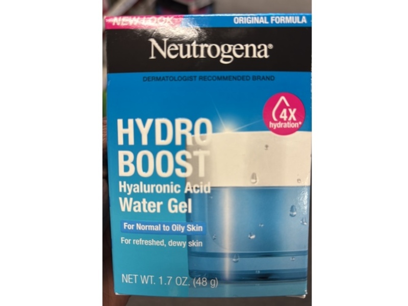 Neutrogena Hydro Boost Water Gel, Hyaluronic Acid, 1.7 oz/ 48 g