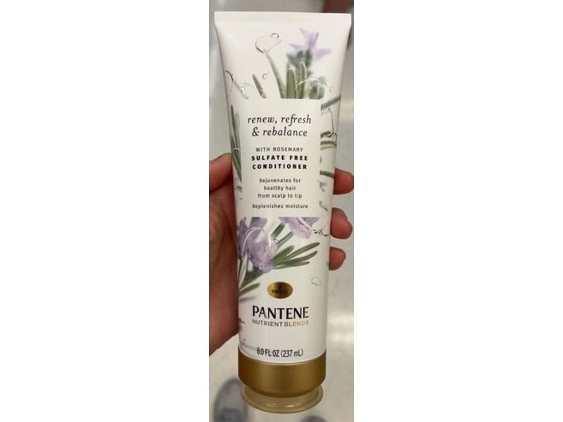 Pantene Renew, Refresh & Rebalance Conditioner, Rosemary, 8.0 fl oz/237 mL