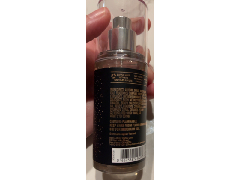 Bath & Body Works Fine Fragrance Mist, Into The Night, 2.5 fl oz/75 mL
